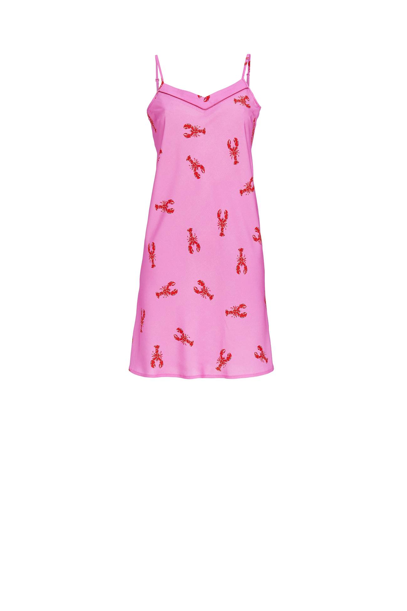 5216020 Ringella Dames Nachthemd spaghetti met kreeft-dessin