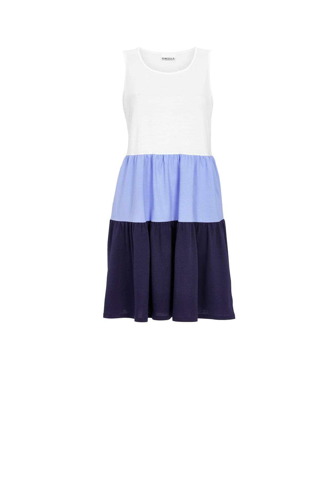 5221007 Ringella Beach Jurk mouwloos colour-blocking