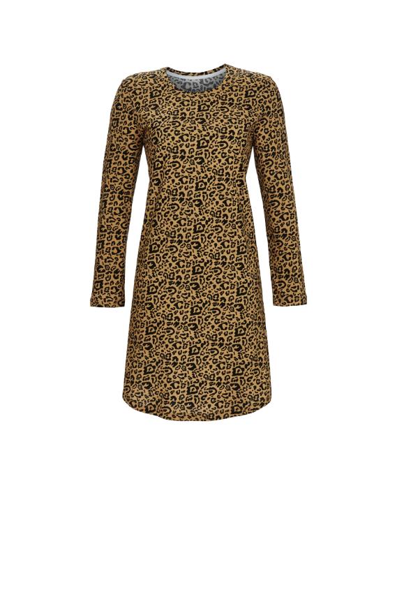 5511002 Ringella Dames Nachthemd met luipaard-print