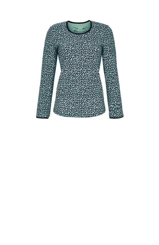 5551406 Bloomy T-Shirt met bloem-dessin