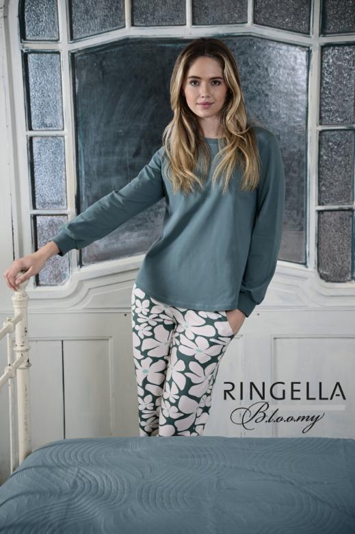 5551407 Bloomy Shirt met boordjes uni