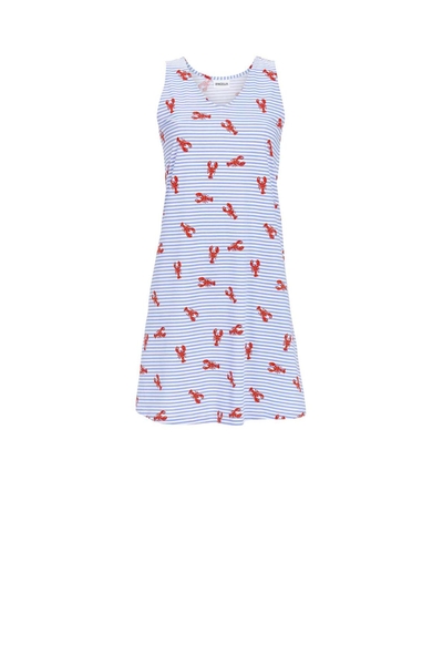 5211022 Ringella Dames Sleepshirt mouwloos met kreeft-dessin