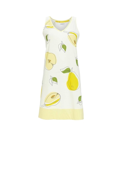 5211054 Ringella Dames Mouwloos sleepshirt met peer-dessin