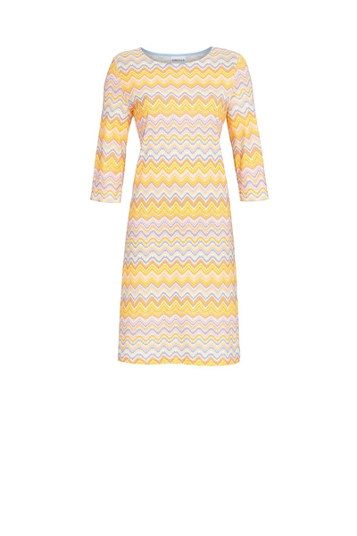 5211056 Ringella Dames Nachthemd 3/4 mouw met zigzag-dessin