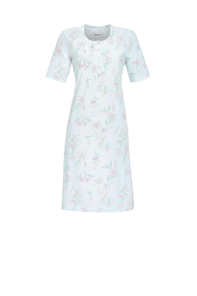 5211076 Ringella Dames Nachthemd met bloem-dessin
