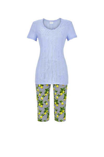 5211211 Ringella Dames Pyjama capri ajour-kwaliteit