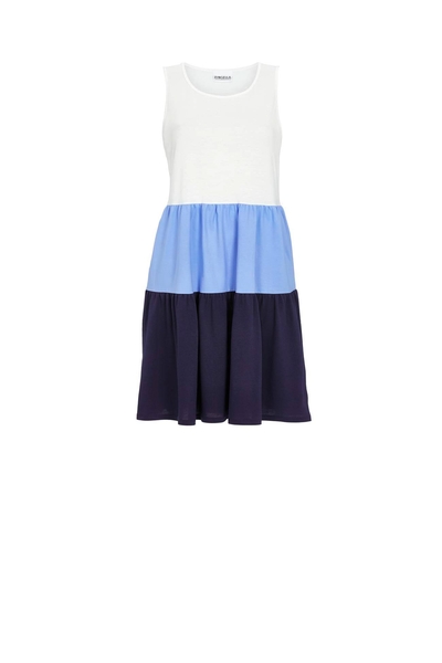 5221007 Ringella Beach Jurk mouwloos colour-blocking