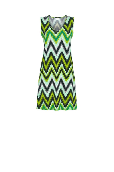 5221017 Ringella Beach Jurk mouwloos met V-hals zigzag-dessin