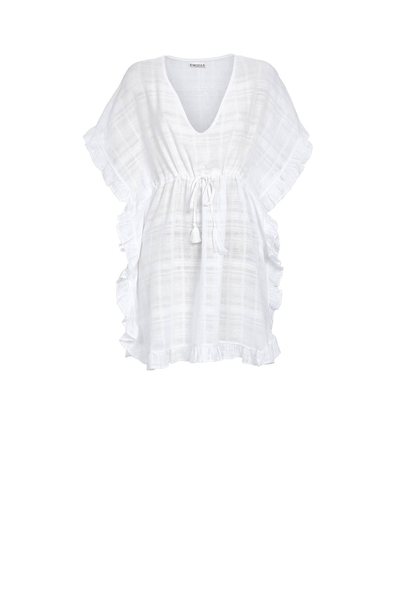 5226012 Ringella Beach Tuniek geweven katoen met ruches