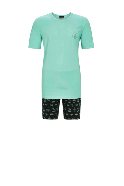5241323 Bloomy Shorty met print