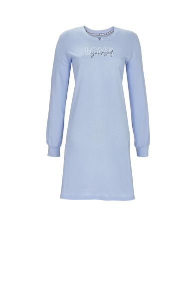 5511043 Ringella Dames Sleepshirt met print en boordjes 